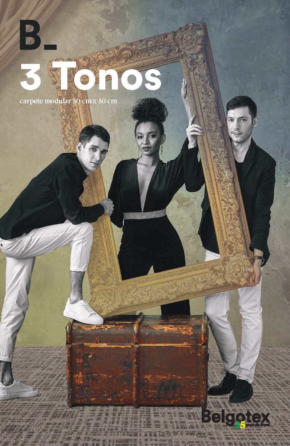 3 Tonos - carpete modular